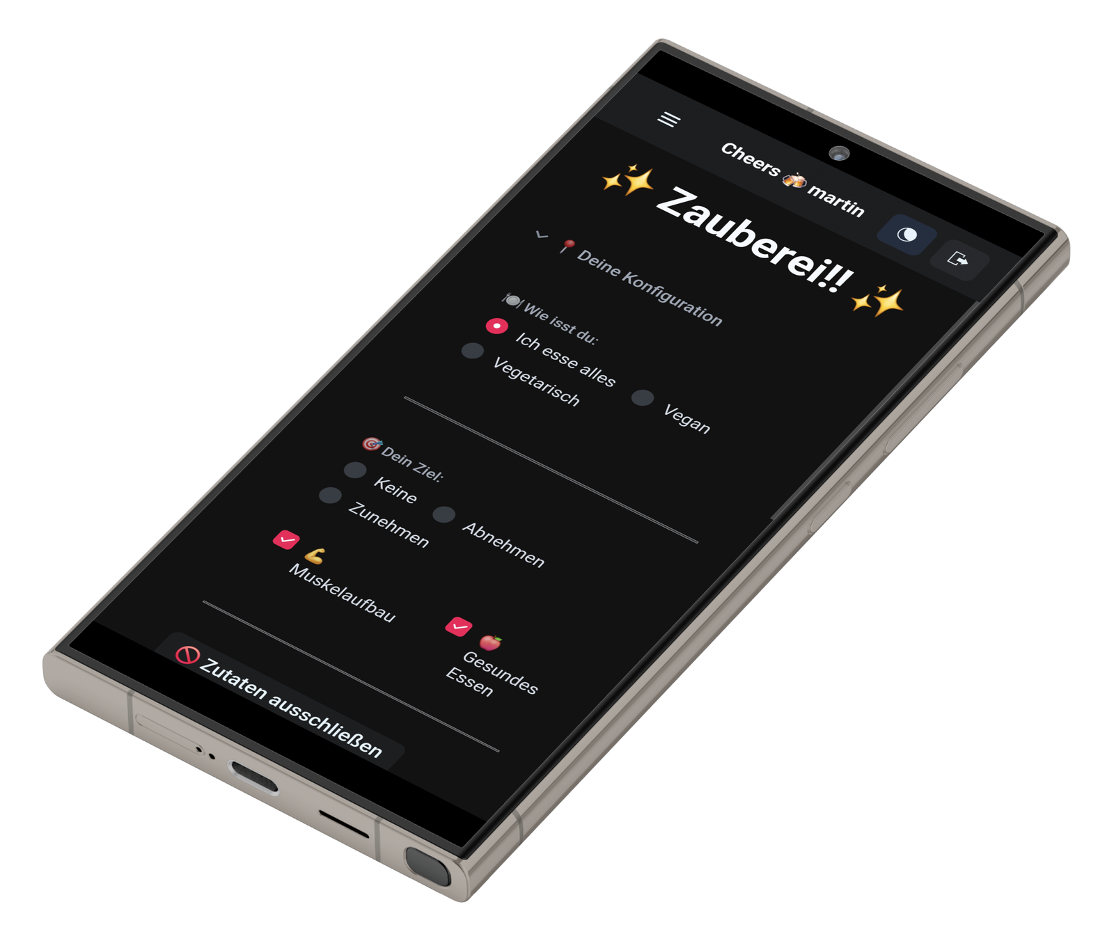 App Preview S24 Dark Theme App Preview S24 Dark Theme