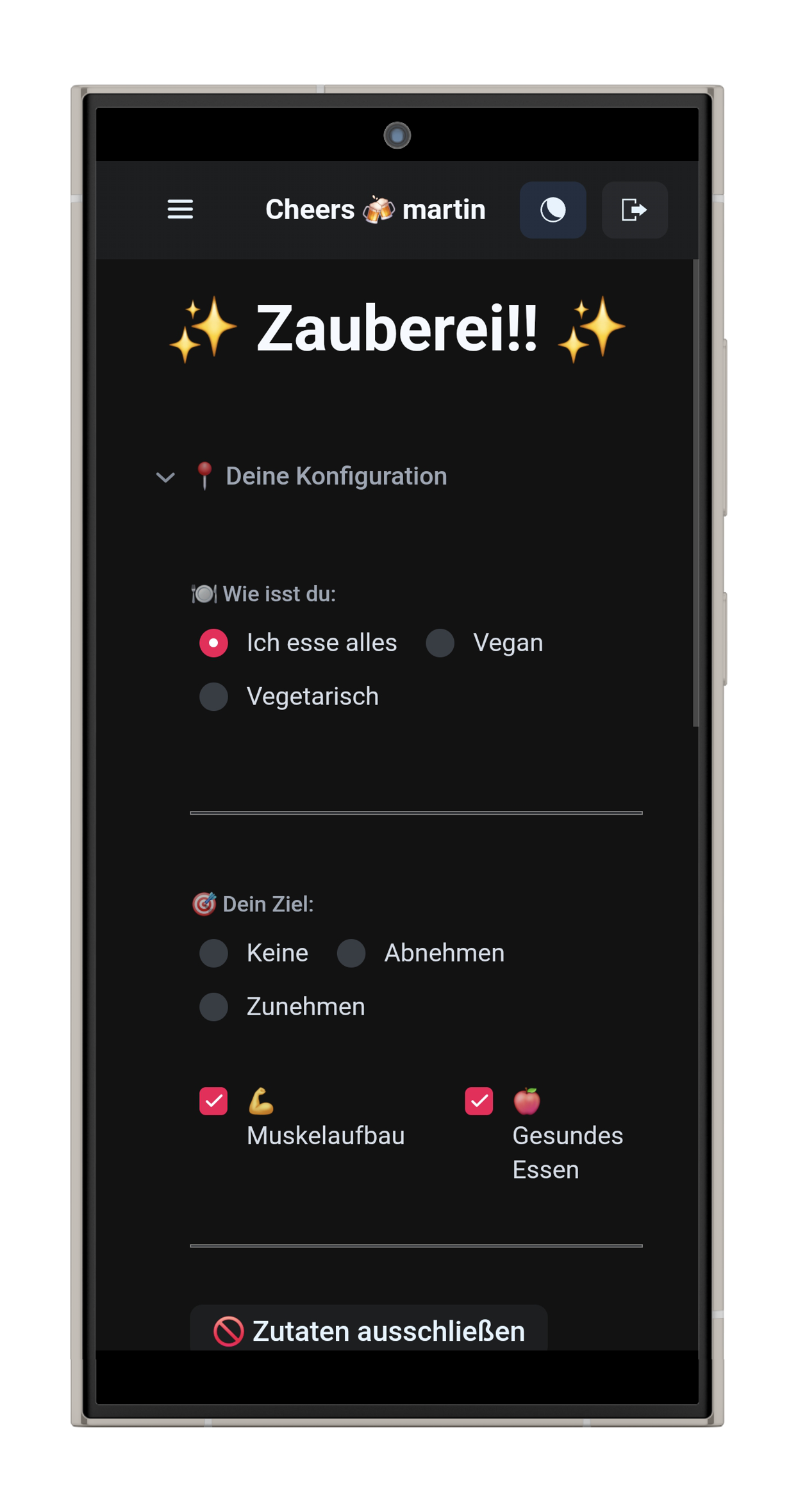 App Preview S24 Dark Theme App Preview S24 Dark Theme