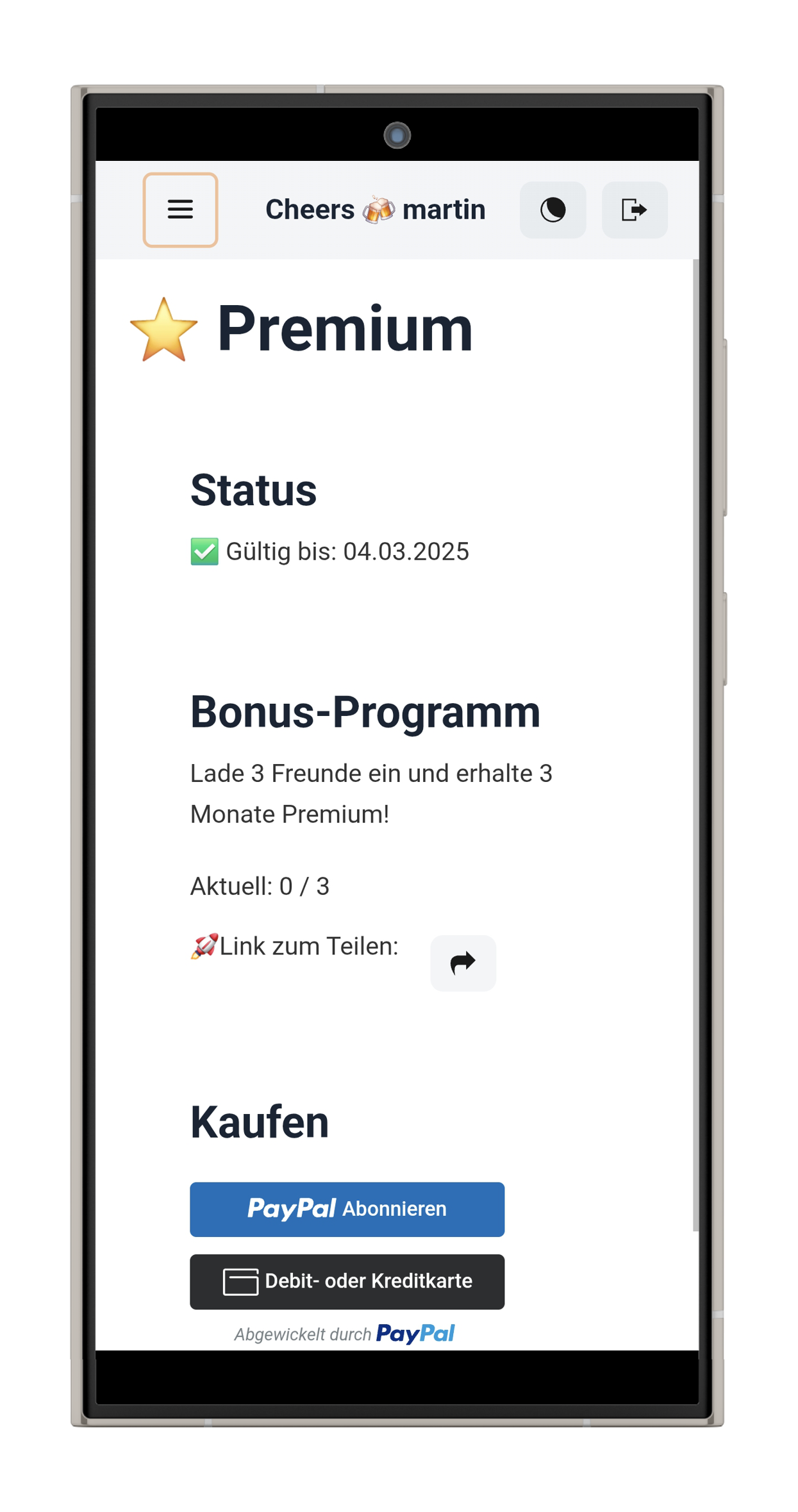 App Preview S24 Premium App Preview S24 Premium